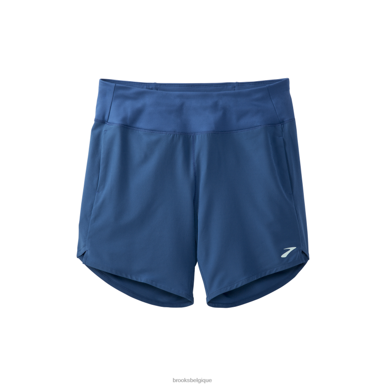 86H24294 chasseur 7 court Brooks bleu 86H24294 chasseur 7 court Brooks bleu